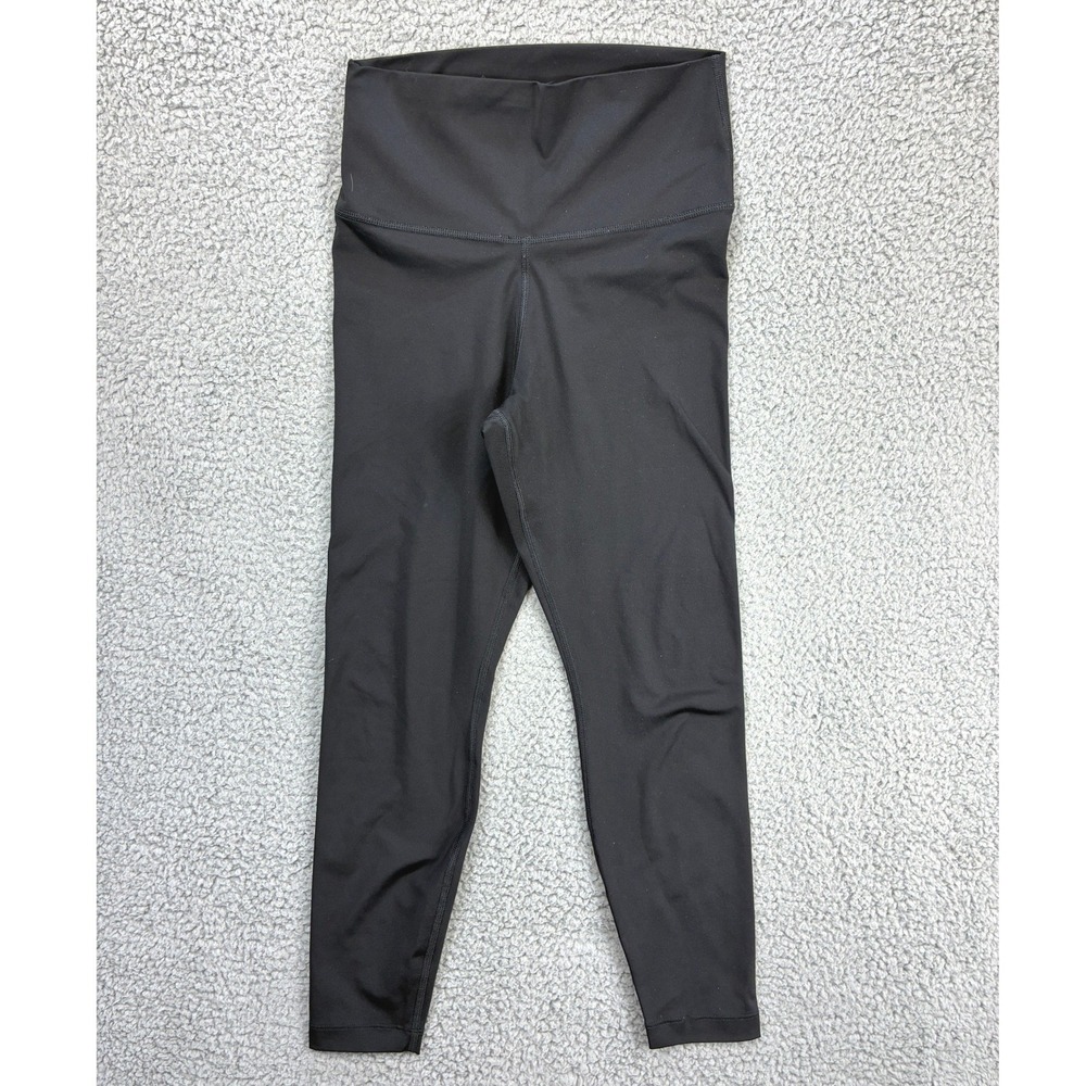 Nike Leggings One Dri-FIT High Rise Womens Size Large Black Yoga Gym Activewear